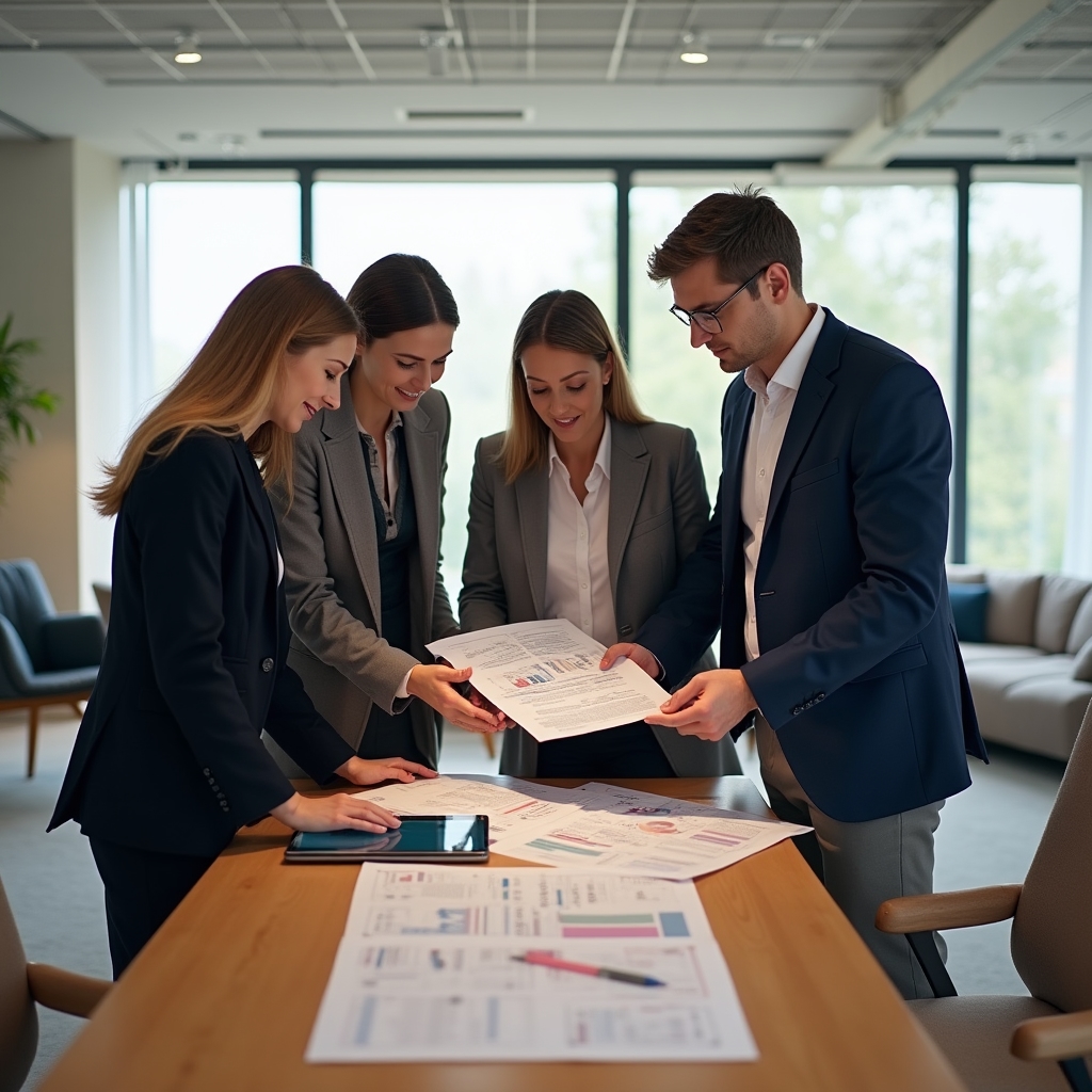 Команда экспертов UltraDex на стратегической встрече